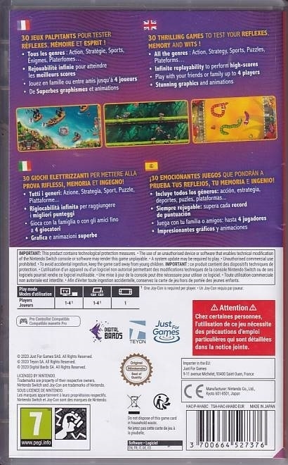 30 in 1 Game Collection Vol 1 - Nintendo Switch spil (A Grade) (Genbrug)